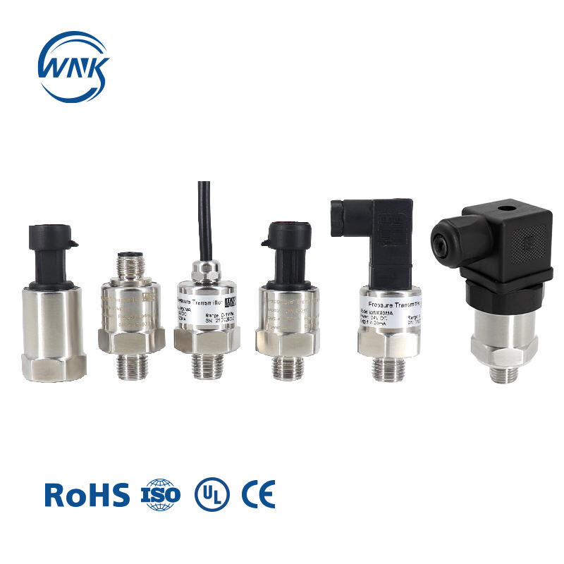 Universal Industrial 4-20mA 0-10V Pressure Sensor Transmitter Transducer cho nước khí khí