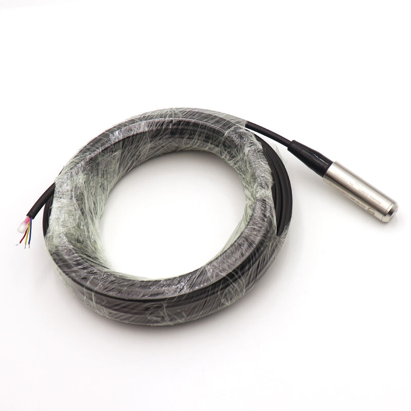 4-20ma 0-10v RS485 Output Liquid Water Level Sensor 500m Well Borehole Fuel Submersible Water Depth Level Transmitter