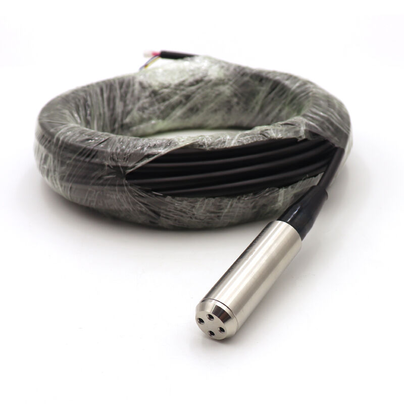 4-20ma 0-10v RS485 Output Liquid Water Level Sensor 500m Well Borehole Fuel Submersible Water Depth Level Transmitter