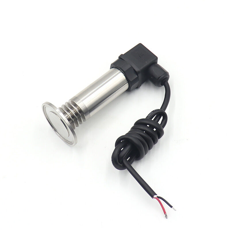 Cảm biến áp suất vệ sinh CE 316L, Máy phát áp suất màng phẳng cho bể sữa và chế biến nước ép