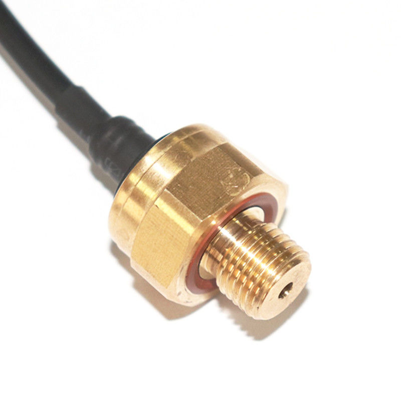 Đầu ra cáp G1 / 4 Cảm biến áp suất thu nhỏ bằng đồng thau để kiểm soát cháy thông minh