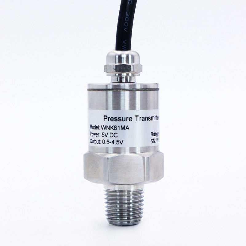 304 SS 316L 5 Psi Cảm biến áp suất 12VDC cho đường ống cấp nước