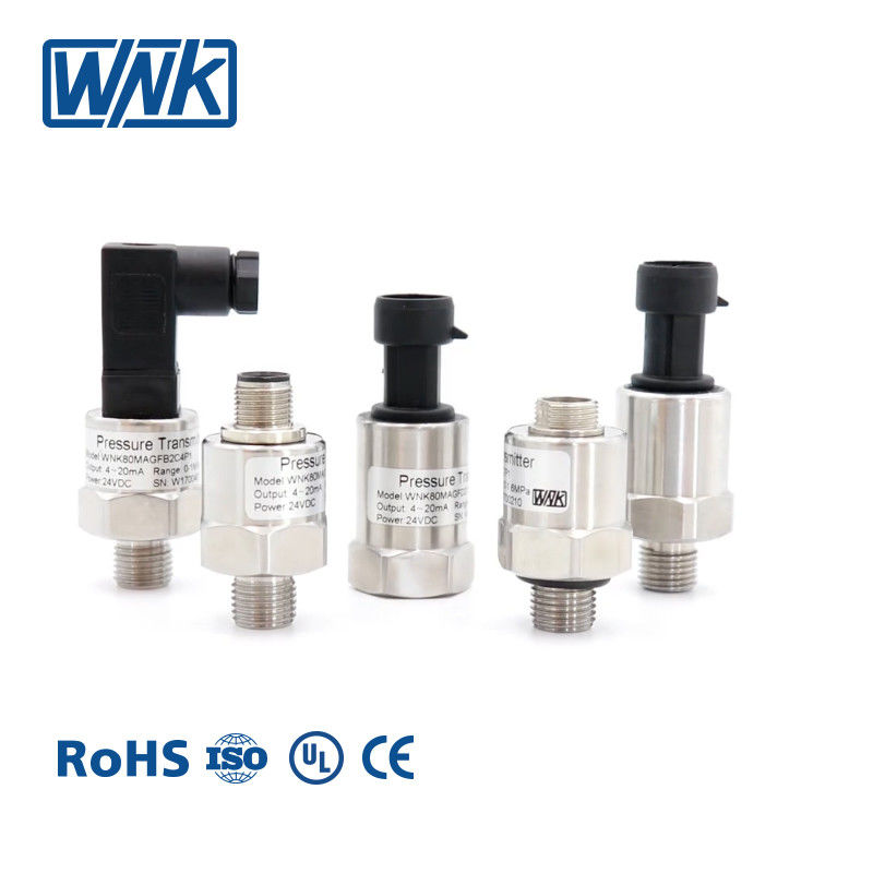 Máy phát áp suất bằng thép không gỉ 304 4 - 20mA 0,5-4,5V cho Hvac