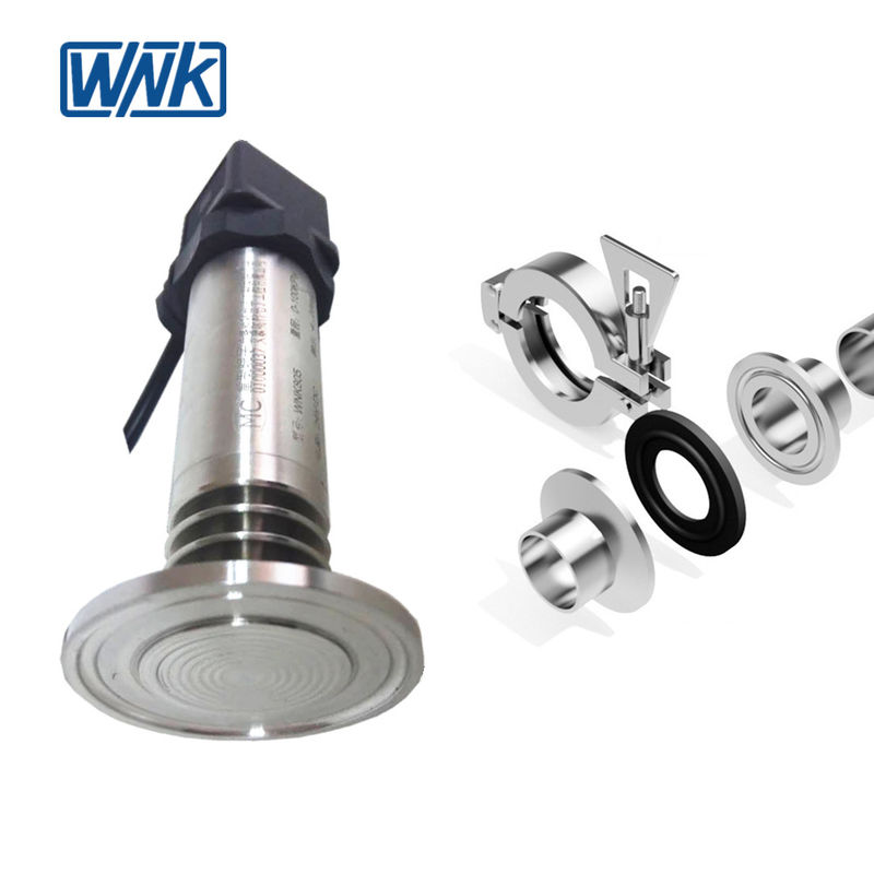 Bộ truyền mức áp suất màng xả WNK Loại vệ sinh