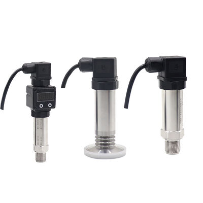 Cảm biến áp suất vệ sinh CE 316L, Máy phát áp suất màng phẳng cho bể sữa và chế biến nước ép